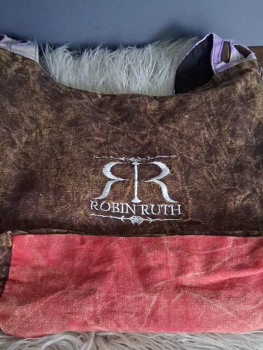 Robin Ruth Distressed Boho  Messenger Bag - Picture 14 of 14